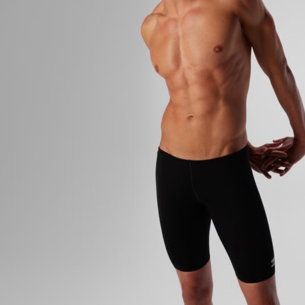 Brand New! Men’s Speedo Endurance+ Team Black Jammer Swimsuit (Size 36) 🏊 - Picture 4 of 13